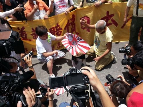 香港保钓人士举行游行欲再登钓鱼岛(图)